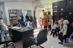 اجرای طرح رایگان بینایی‌سنجی کودکان همراه با خدمات سلامت مادران در پارک بانوان ریحانه  