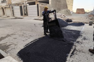 ایمن‌سازی مسیر ارتباطی شهید مهدی خدائی با اجرای سه سرعت‌گیر در کوچه زنبق سوم 