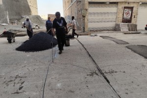 ایمن‌سازی مسیر ارتباطی شهید مهدی خدائی با اجرای سه سرعت‌گیر در کوچه زنبق سوم 