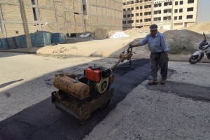 ایمن‌سازی مسیر ارتباطی شهید مهدی خدائی با اجرای سه سرعت‌گیر در کوچه زنبق سوم 