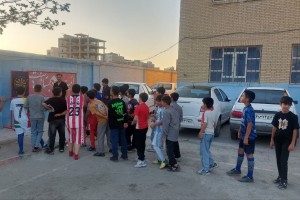 برگزاری مسابقات ورزشی به مناسبت هفته بسیج دانش‌آموزی در مدرسه عمار یاسر