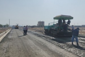 هموارسازی انتهای خیابان پانزده‌متری دوم (صبا) با استفاده از بتن RCC