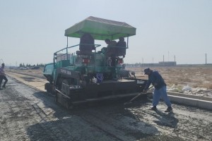 هموارسازی انتهای خیابان پانزده‌متری دوم (صبا) با استفاده از بتن RCC