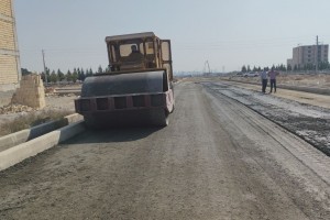 هموارسازی انتهای خیابان پانزده‌متری دوم (صبا) با استفاده از بتن RCC
