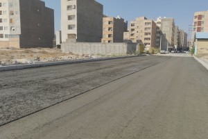 هموارسازی انتهای خیابان پانزده‌متری دوم (صبا) با استفاده از بتن RCC