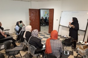 برگزاری دوره‌های آموزش مکرومه‌ بافی در سرای بانوان صالحیه