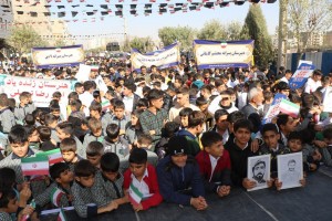 حماسه باشکوه یوم‌الله 13 آبان در بخش گلستان رقم خورد  