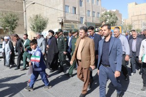 حماسه باشکوه یوم‌الله 13 آبان در بخش گلستان رقم خورد  