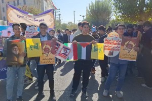 حماسه باشکوه یوم‌الله 13 آبان در بخش گلستان رقم خورد  