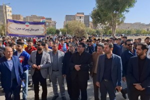 حماسه باشکوه یوم‌الله 13 آبان در بخش گلستان رقم خورد  