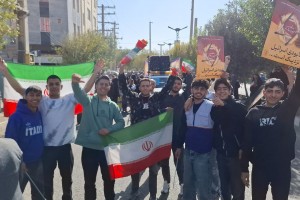 حماسه باشکوه یوم‌الله 13 آبان در بخش گلستان رقم خورد  