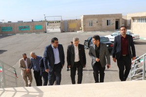 بازدید فرماندار بهارستان از پروژه آماده افتتاح «مجتمع آموزشی شهدای خدمت»