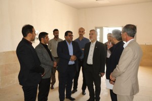 بازدید فرماندار بهارستان از پروژه آماده افتتاح «مجتمع آموزشی شهدای خدمت»