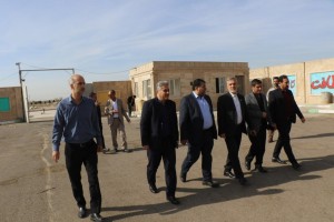 بازدید فرماندار بهارستان از پروژه آماده افتتاح «مجتمع آموزشی شهدای خدمت»
