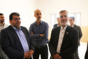 بازدید فرماندار بهارستان از پروژه آماده افتتاح «مجتمع آموزشی شهدای خدمت»