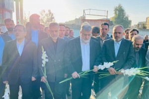 غبارروبی گلزار شهدای امامزاده باقر (ع) در همراهی محمد آگاهی مند شهردار ، رئیس و اعضای شورای اسلامی