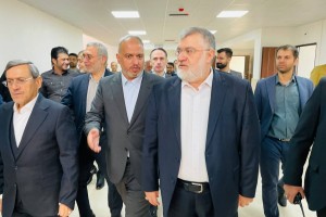 افتتاح هنرستان فنی و حرفه ای شهرداری صالحیه به دست استاندار تهران