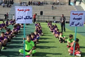 افتتاحیه نخستین المپیاد ورزشی پسران در صالحیه برگزار شد