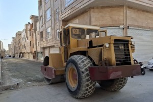  آغاز عملیات زیرسازی کوچه میلان یازدهم برای اجرای بتن RCC