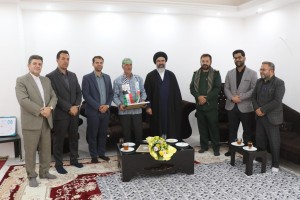 دیدار اعضای شورای شهر صالحیه با دو تن از جانبازان سرافراز در قالب طرح دوشنبه‌های شهدایی