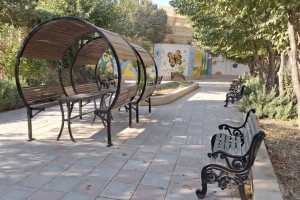 بازپیرایی و بازسازی کامل تجهیزات ورزشی و مبلمان پارک بانوان ریحانه