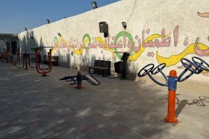 بازپیرایی و بازسازی کامل تجهیزات ورزشی و مبلمان پارک بانوان ریحانه