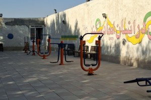 بازپیرایی و بازسازی کامل تجهیزات ورزشی و مبلمان پارک بانوان ریحانه