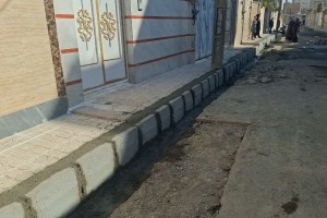  عملیات تخریب و نوسازی جداول گذر مهستان پنجم