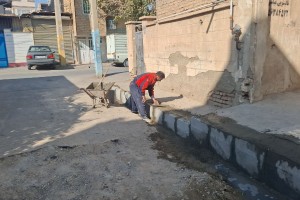  عملیات تخریب و نوسازی جداول گذر مهستان پنجم