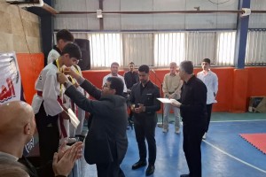 شور رقابت در المپیاد دانش‌آموزی صالحیه؛ تکواندوکاران کم‌سن اما پرانگیزه در قاب هفته بسیج