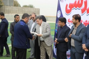  پایان ده روز شور و نشاط ورزشی؛ تیم «آرمان» فاتح المپیاد دانش‌آموزی فوتبال صالحیه شد