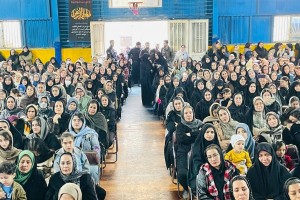 استقبال تاریخی بانوان صالحیه از همایش سبک زندگی