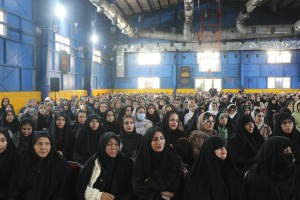 استقبال تاریخی بانوان صالحیه از همایش سبک زندگی