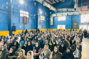 استقبال تاریخی بانوان صالحیه از همایش سبک زندگی