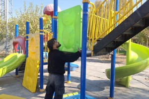 تداوم موج استانداردسازی در فضاهای تفریحی شهر صالحیه