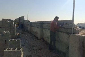 عملیات دیوارکشی پیرامون سایت پردازش پسماند شهر صالحیه آغاز شد