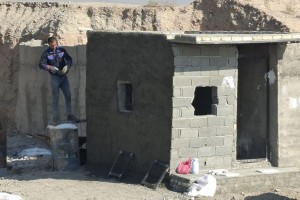 عملیات دیوارکشی پیرامون سایت پردازش پسماند شهر صالحیه آغاز شد