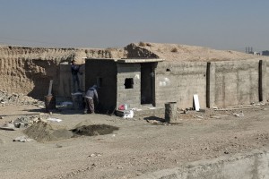 عملیات دیوارکشی پیرامون سایت پردازش پسماند شهر صالحیه آغاز شد