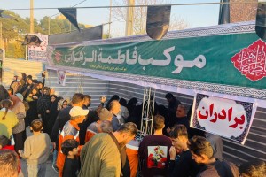 تجلی شور فاطمی و شعور بسیجی در خیابان شهید جهان‌آرا