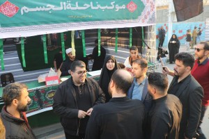 تجلی شور فاطمی و شعور بسیجی در خیابان شهید جهان‌آرا