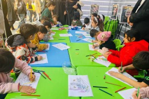 تجلی شور فاطمی و شعور بسیجی در خیابان شهید جهان‌آرا