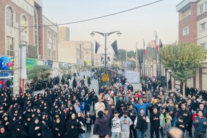 تجلی شور فاطمی و شعور بسیجی در خیابان شهید جهان‌آرا