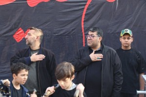 تجلی شور فاطمی و شعور بسیجی در خیابان شهید جهان‌آرا