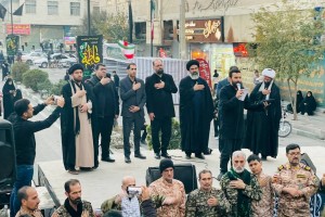 تجلی شور فاطمی و شعور بسیجی در خیابان شهید جهان‌آرا