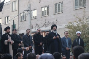 تجلی شور فاطمی و شعور بسیجی در خیابان شهید جهان‌آرا