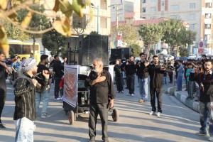 تجلی شور فاطمی و شعور بسیجی در خیابان شهید جهان‌آرا