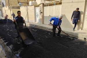  روکش آسفالت کوچه میلان 11 با موفقیت اجرا شد