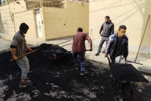  روکش آسفالت کوچه میلان 11 با موفقیت اجرا شد