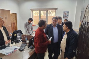  شهردار صالحیه از واحدهای مختلف شهرداری بازدید کرد