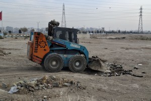  پاکسازی و نخاله‌برداری اراضی بایر حواشی خیابان ولیعصر(عج) و صیاد شیرازی